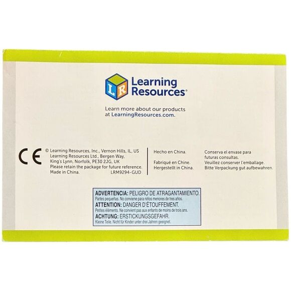 Learning Resources STEM Explorers MathLink 98 Colorful Cubes Educational Toy. 5+ - Picture 4 of 9